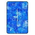 thumbnail image 3 of Colorful Tie Dye Vortex Picnic Blanket Waterproof Outdoor Beach Blanket Hand-held Pad Suitable for Travel, Camping, Beach, Family Gatherings, 3 of 8