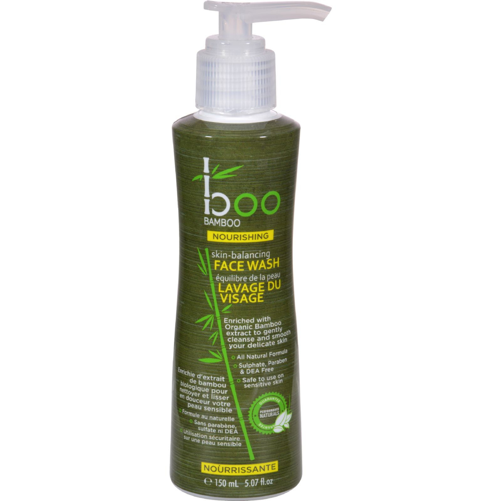Boo Bamboo Face Wash Skin Balancing 5.07 fl oz