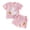 a3-Pink, variant on Baby Boy Outfit Sweatsuit Letter Sweatshirt Easter Shirt Pullover Tops Pants Toddler Boys Festive Clothing Size 6-12 Months,Pink