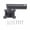 Silver, variant on YAHHU Heavy Duty Satellite Internet Roof Mount Kit for Starlink, Aluminum Alloy Pivot Dish Pole Bracket for Wall and Roof, Short Type (7.48 inches / 19 cm)