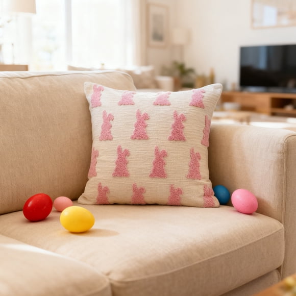 Decoración de Mesa de Pascua,Pillowcases Home Furnishings Sofas Decoración del hogar