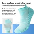 thumbnail image 4 of Hehanda 4 Pairs of Outdoor Towel Bottom Short Socks Couple Professional Running Socks, 4 of 5