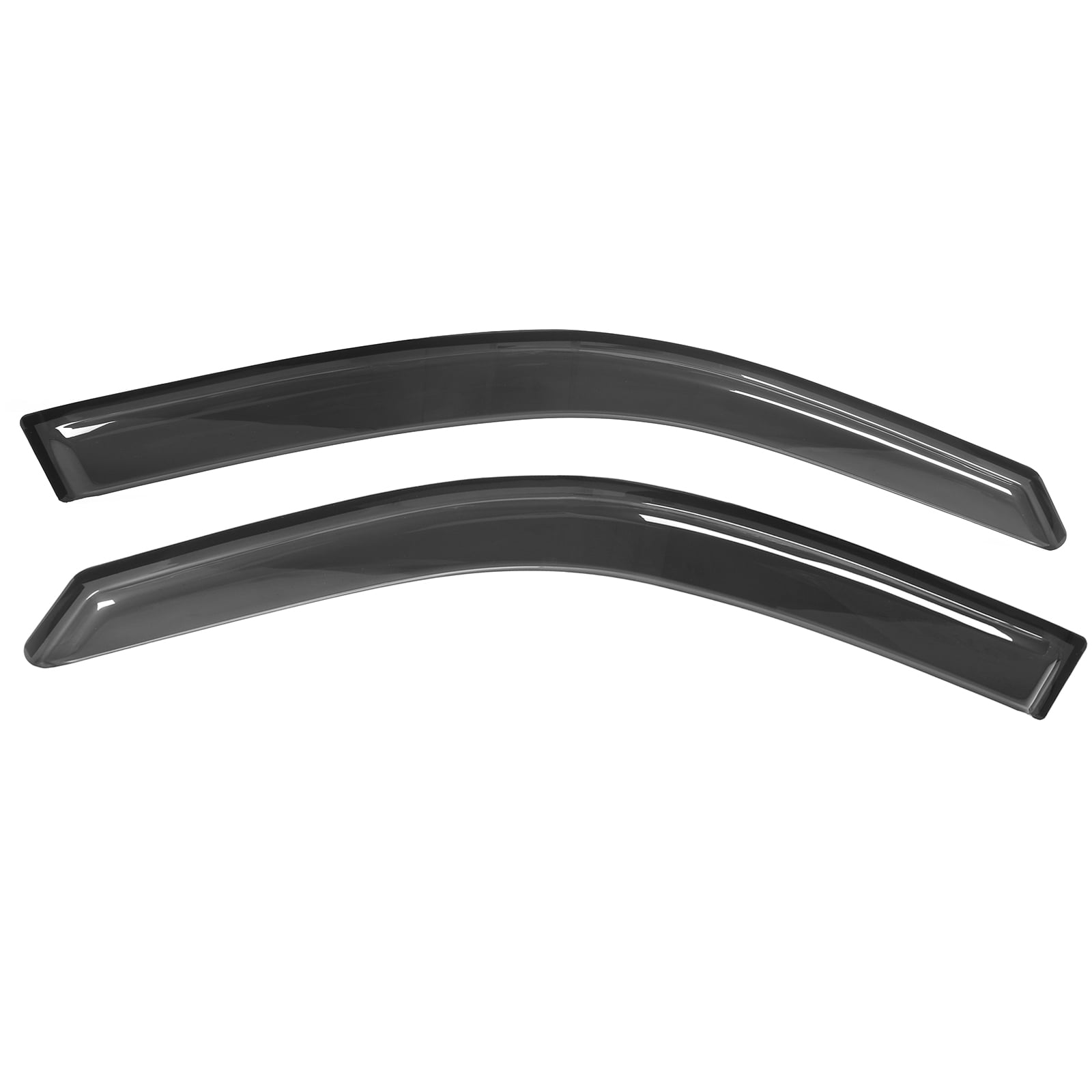 Ikon Motorsports Compatible with 03-08 Honda Pilot Acrylic Window Visors Vent Windshield Deflector Rain Guard 4Pc Set Outside Mount 2003 2004 2005 2006 2007 2008
