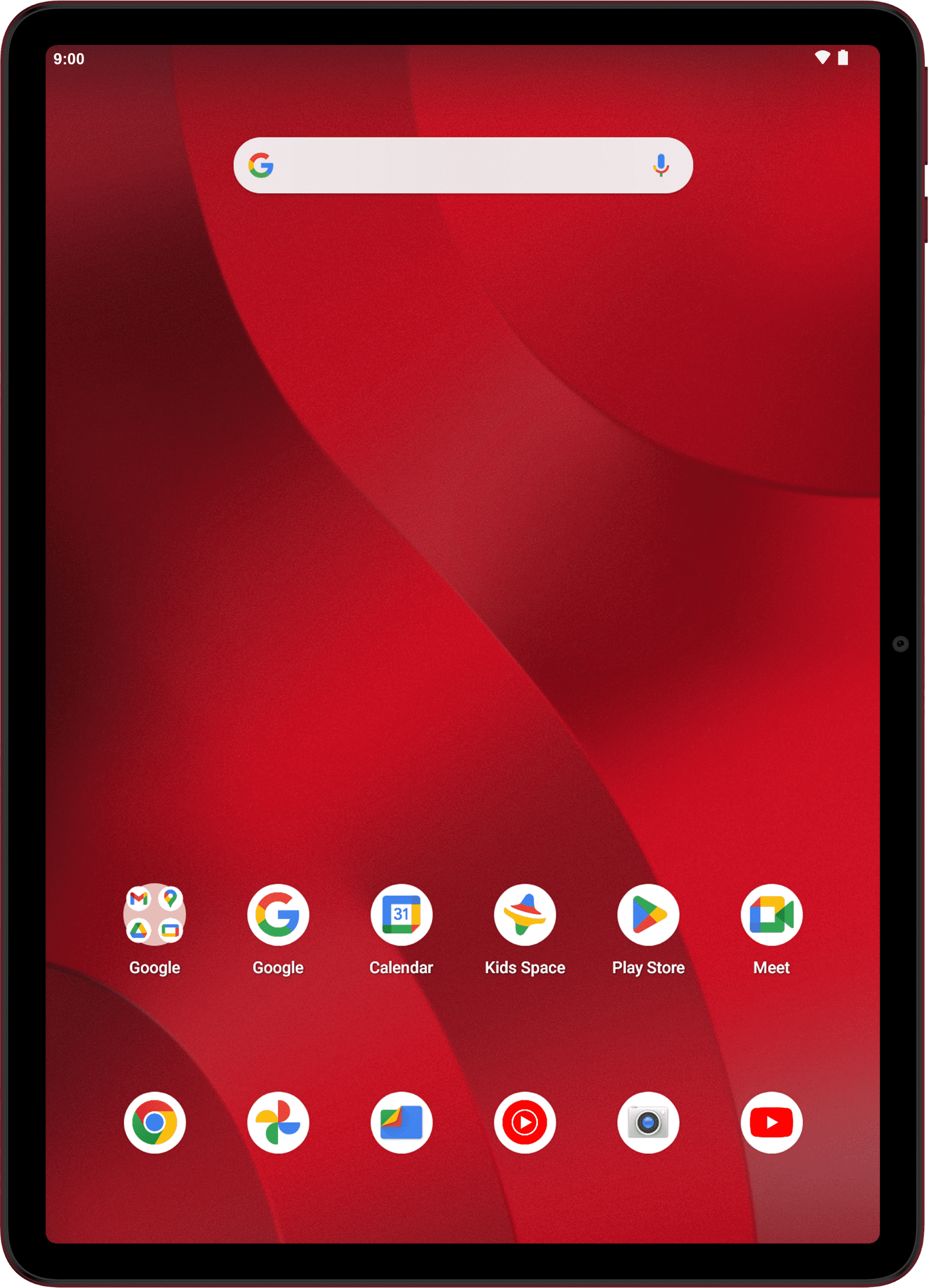 onn 11" Tablet Pro, 64GB, (2024 Model) - Red