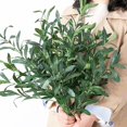 thumbnail image 6 of 5pcs Olive Branches for Vases Artificial Plants Greenery Stems for Vases Olive Leaves Plant, 6 of 7