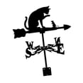 thumbnail image 1 of Weathervane Weather rust resistant Stake 75cm Tall Classic Style Wind Direction Indicator Ornament for Farmhouse Courtyard Barn Garden Decor cat and mouse, 1 of 8