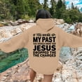 thumbnail image 2 of Womens Hoodies Jesus Loves You Hooded Sweatshirts Graphic Letter Print Sweatshirt Oversized Womens Pullover Sweatshirts Womens Fall Fashion Streetwear Clothes, 2 of 5
