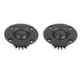 thumbnail image 2 of 2Pcs 6Ω 30W Black Silk Film Soft Dome Tweeter Speaker Unit, 2 of 6