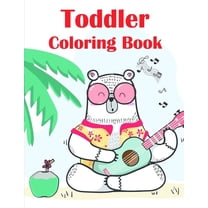 Zoo Animal Story: Toddler Coloring Book: Funny Image for special occasion age 2-5, art design from Professsional Artist (Paperback)