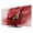 Red, variant on Sage Green Marble TV Dust Cover,Stretchable TV Screen Desktop Computer Protector Cover,Modern Ombre Abstract Ink Painting Art Television Dustproof Slipcover for 19–24 Inch Flat or Curved TVs