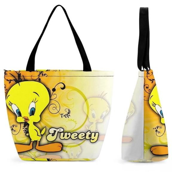 Tweety Bird Women's handbags shopping bags fun gift bags gym travel Halloween gifts One size