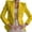 Yellow, variant on Blazers for Women Open Front Long Sleeve Notch Lape Business Cardigan Jackets Chaquetas De Mujer Elegantes Fitted Blazers with Pockets Women's Blazers & Suit Jackets Yellow S