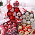 thumbnail image 2 of 1 pieza de bola roja navideña de alta calidad, colgante para árbol de Navidad, Feliz Navidad, bricolaje, para decoración del hogar, Feliz Año Nuevo 2024, Naviidad, 2 of 5