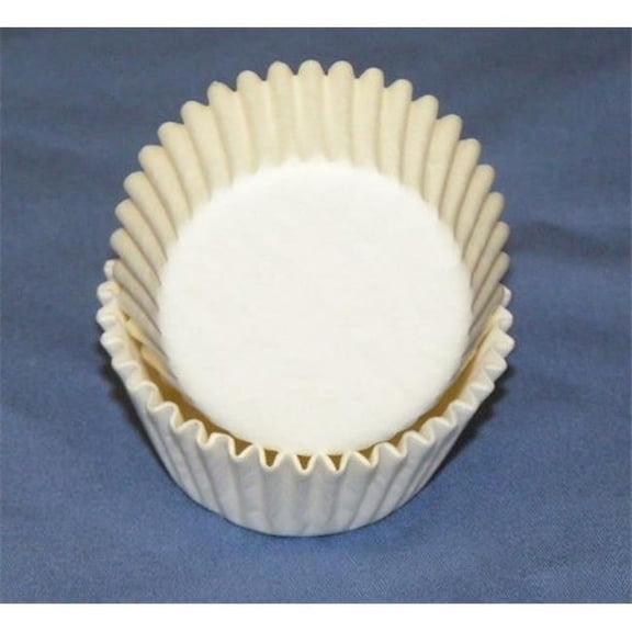 Viking -450C GP WHITE 1.25 x 2 in. Greaseproof Baking Cup - White - 1000 Piece
