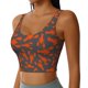 thumbnail image 2 of Fotbe Crayfish Sujetador Deportivo Largo sin Aros para Mujer con Almohadillas y Soporte Medio, Transpirable y Absorbente, Camiseta Tipo Chaleco o Tank Top-Large, 2 of 8