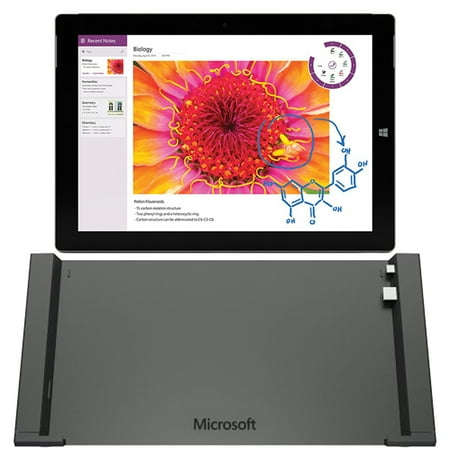 refurbished microsoft surface 3 tablet 10 8 inch 64 gb intel atom