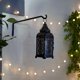 thumbnail image 5 of Farol de Vela Estilo Marroquí Zingz & Thingz 33 cm Negro, 5 of 7