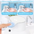 thumbnail image 4 of Dispensador de jabón automático, dispensador de jabón, automático, montado en la pared, dispensador de jabón eléctrico recargable por USB de 400 ml con sensor, dispensador de jabón de, 4 of 7