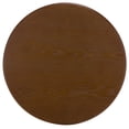 thumbnail image 4 of Safavieh Rakoma 1 Shelf Traditional Wood Frame Round End Table, Walnut, 4 of 8