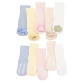 thumbnail image 4 of Bocaoying 5 Pairs Silly Socks for Toddler, Non-Slip 3D Cartoon Animal Design, Cotton Crew Socks with Letter Grippers, Age 1-3, 4 of 10