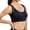 Black, variant on Bra for Seniors Front Closure Full Coverage Support — Women’s Back-Posture Friendly Everyday Comfort Bra for Older Adults