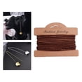 thumbnail image 1 of Curb Cable Chain DIY Jewelry Making Tools Metal Crafts hecho a mano rebordear trenzado Recubrimiento de bronce rojo BLESIY eslabón de las cadenas de cable, 1 of 8