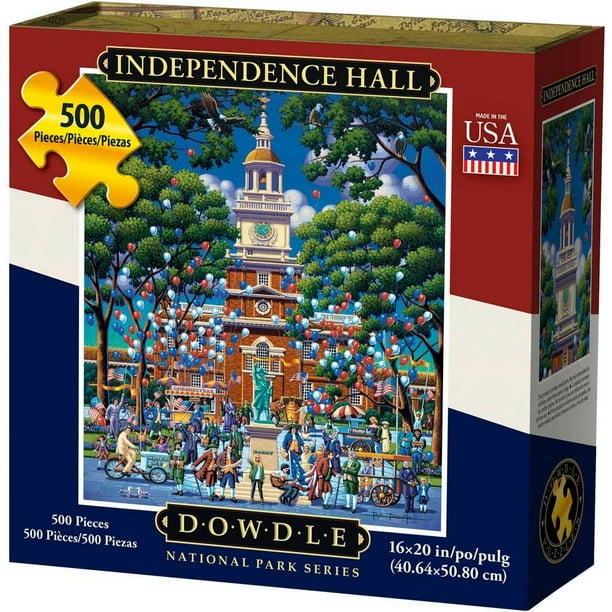 Dowdle Jigsaw Puzzle Independence National History Park 500 Piece
