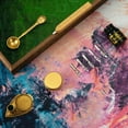 thumbnail image 4 of 1 Set Decorative Quill Pen Set Retro Copper Comfortable Grip Quill Pen Ink Set for Study Room, 4 of 7