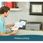 Brother Compact Monochrome Laser Printer, HL-L2350DW, Wireless Printing, Duplex Two-Sided Printing