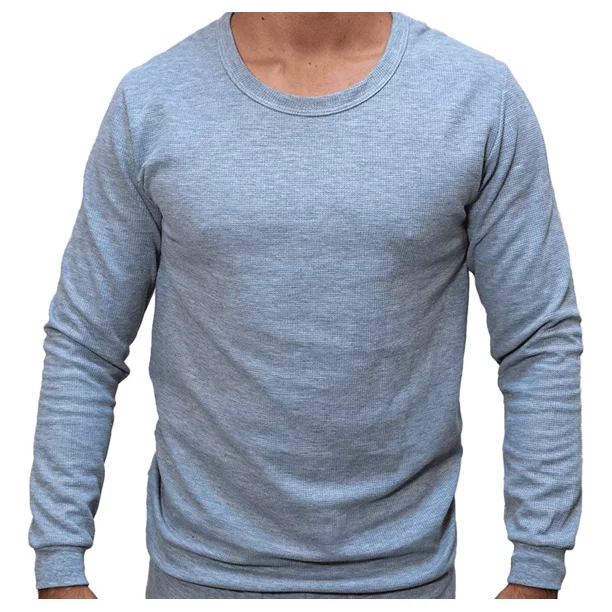 Playera Manga Larga Térmica Ligera Optima Para Hombre