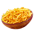 thumbnail image 3 of Bikaji Aloo Laccha (Spicy Potato Sticks) 140g, Pack of 12, Indian Snacks, 3 of 5