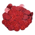 thumbnail image 3 of HOMYL 300Pcs 10mm Flat Round Loose Sequins Spangles Sequins for Crafts for DIY Jewelry Red, 3 of 8