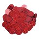 thumbnail image 3 of Paillettes de lentejuelas sueltas redondas y planas de 300x10mm para costura, lentejuelas para manualidades con agujero para decoración DIY, tocado y Rojo, 3 of 8