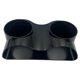thumbnail image 1 of Decoración del del paisaje Decoración del paisajismo Decorativo Accesorios de tanque pequeño Decorativo Doble agujeros para el hogar Negro, 1 of 10