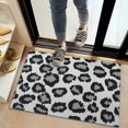 thumbnail image 2 of White and Gray Of Leopard Print Door Rugs,Washable Non Slip Door Mats Indoor,Decorative Door Mats,Entry Mat Indoor for Entrance,Bedroom,Kitchen,Bathroom,20"x32", 2 of 6