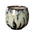 thumbnail image 1 of 2 Tazas Japonesas Hechas A Mano Para Adultos, Hombres Y Mujeres, Té Verde D, 1 of 8