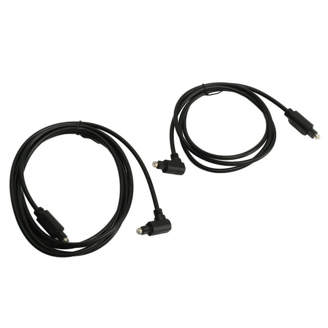 Fiber Optic Cable, 90 Degree Prevent Interference 360 Degree Rotatable Optical Sound Cable For