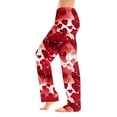 thumbnail image 2 of Pajama Bottoms for Women Holiday Elastic Waist Cute Valentine's Day Pajama Pants Soft Pajama Lounge Pants Cozy Valentines Day Gifts Pajamas Women, 2 of 5