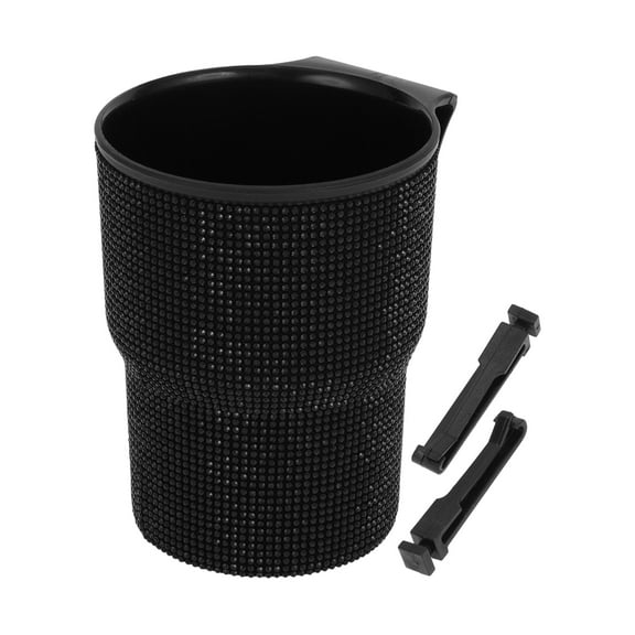 Unique Bargains Car Trash Can Portable Seat Back Trash Bin Black 1 Pc 3.5" Length 2.8" Width 4.7" Height ABS