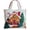 #A02-I, variant on Christmas Quilted Holiday Large Foldable Shoulder Tote Bag for Women, Open‑Top Carryall Handbag, Perfect Carryall for Beach Travel Work College Daily Shopping Errands