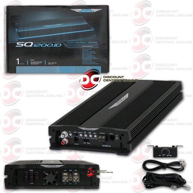 Image Dynamics SQ12001D Monoblock Car Amplifier