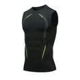 thumbnail image 2 of UVEASISHA Mens Big and Tall Tank Tops Slim Fit Sleeveless Workout Shirts Athletic Quick Dry Running Shirt for Men Gym Muscle Tanks Black XL, 2 of 7