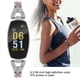 thumbnail image 5 of Pulsera inteligente de frecuencia cardíaca, mujer Fitness Bluetooth corazón Bluetooth pulsera inteligente pulsera inteligente diseño elevado, 5 of 8