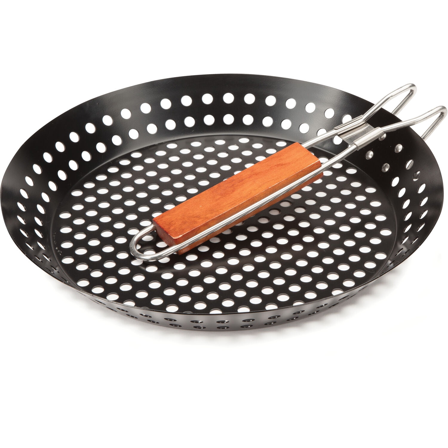 All-Clad 12” Round Grill Pan Non Stick Low Wall Griddle Skillet