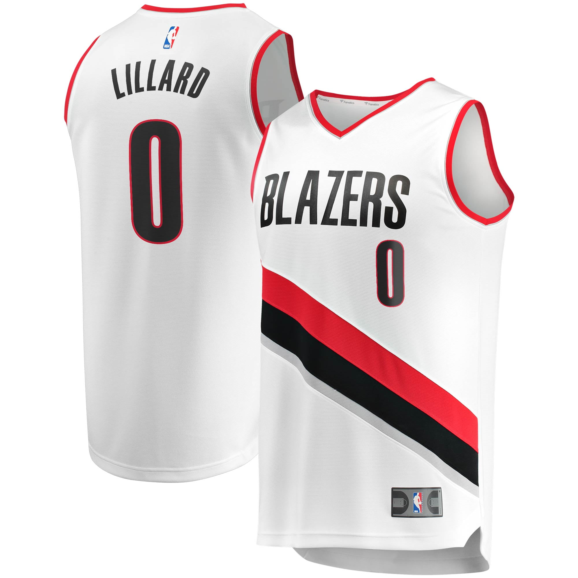 damian lillard classic jersey