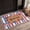 red, variant on Layered Doormat Set 27.5x43.3 and 17x30 red blue White Striped and Floral Welcome Mat Farmhouse Entryway Porch Indoor Outdoor