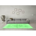 thumbnail image 3 of Ahgly Company Indoor Square Oriental Emerald Green Modern Area Rugs, 7' Square, 3 of 4