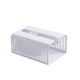 thumbnail image 2 of Cateissary Caja de pañuelos organizador de almacenamiento de papel montado en la pared, contenedor de servilletas a prueba de humedad, Juegos de accesorios de baño Blanco, 2 of 6