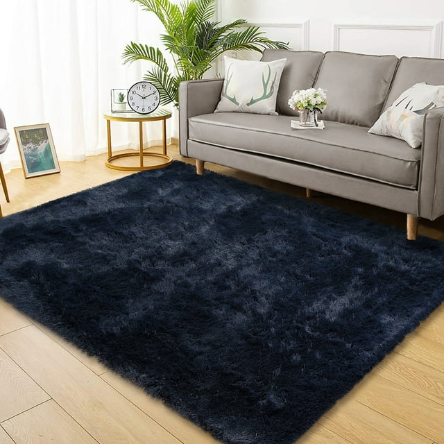 3x5 ft Shaggy Area Rugs for Bedroom Living Room Large Fluffy Floor Rugs with Non-Slip Backing, Soft Plush Carpet Rugs Home Décor