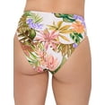 thumbnail image 2 of Sofia by Sofia Vergara Women's and Women's Plus Cheeky High Waist Bikini Bottoms, Sizes XS-2X, 2 of 3